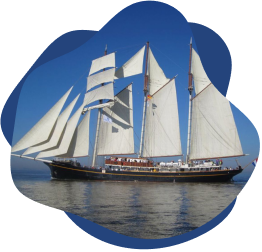 Foto van tallship de Gulden Leeuw